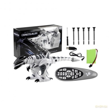 Dinozaur Cyber strzelający, sterowany [FIGURKA]
