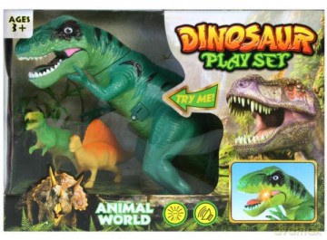Dinozaur na baterie [FIGURKA]