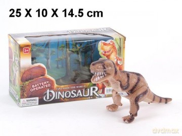 Dinozaur na baterie [FIGURKA]