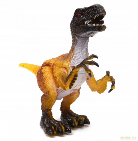 Dinozaur na baterie w pudełku [FIGURKA]