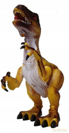 Dinozaur na baterie w pudełku [FIGURKA]