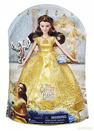 Disney Princess - Piękna i Bestia Lalka Bella Czarujące melodie