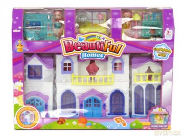 Domek dla lalek światło,dźwięk