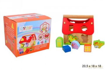 Domek drewniany sorter