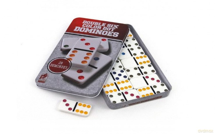Domino w metalowym opakowaniu