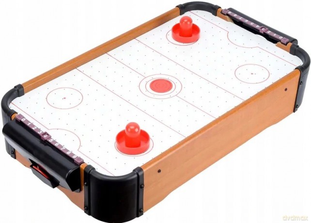 Drewniana gra Air Hockey