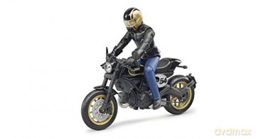 Ducati Scrambler Cafe Racer motor z kierowcą
