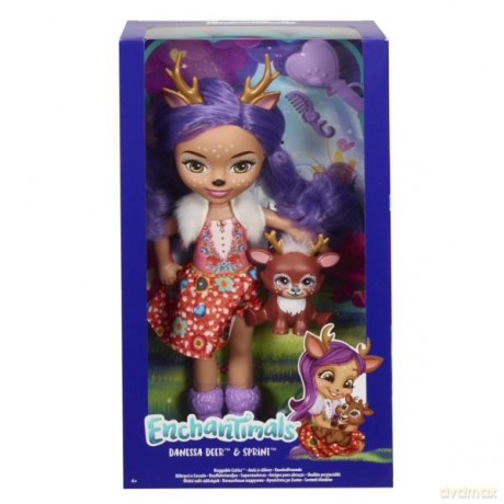 ENCHANTIMALS Duża lalka + zwierzątko (wysyłka losowa)