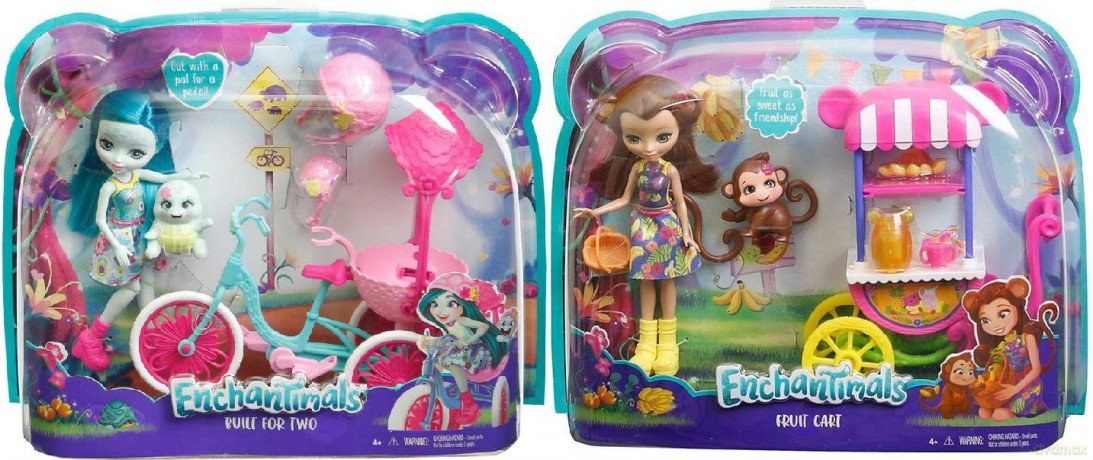 ENCHANTIMALS Lalka   pojazd FJH (wysyłka losowa)