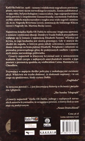 Czwarty napastnik  - Kjell Ola Dahl [KSIĄŻKA]