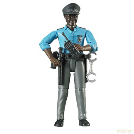 Figurka czarnoskórego policjanta [FIGURKA]
