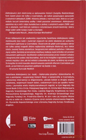 Czarnobylska modlitwa. Kronika przyszłości - Swietłana Aleksijewicz [KSIĄŻKA]