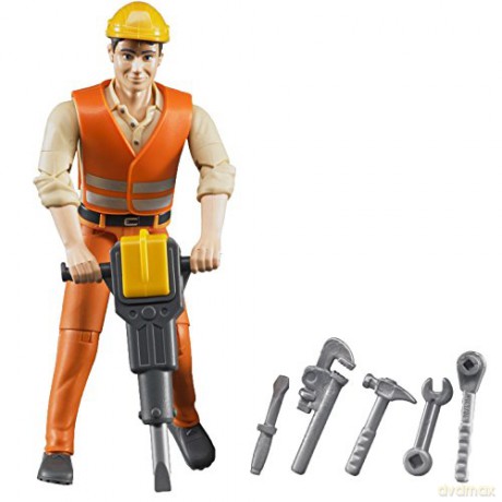 Figurka robotnika z akcesoriami [FIGURKA]