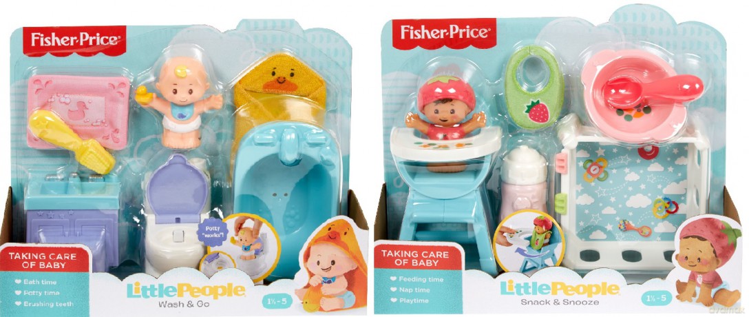 Fisher-Price Little People figurka bobas zestaw tematyczny