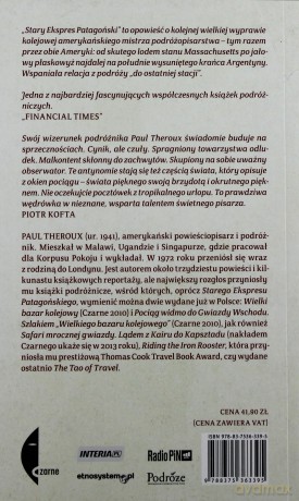 Stary Ekspres Patagoński. Pociągiem przez Ameryki  - Theroux Paul [KSIĄŻKA]