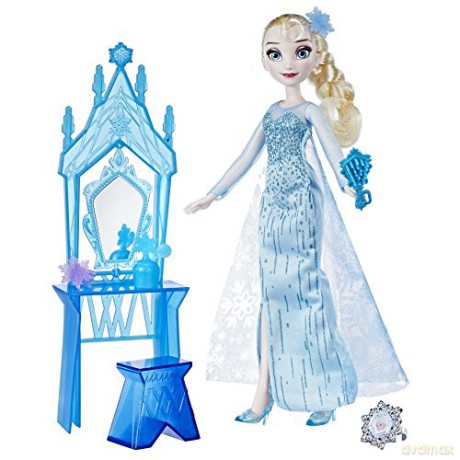 FROZEN Lalka Elsa z toaletką C