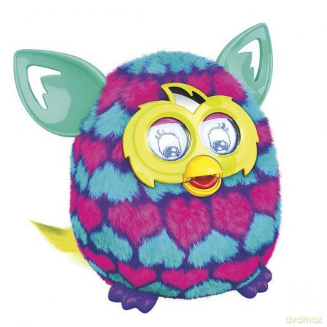 Furby Boom Sweet Pink and blue hearts
