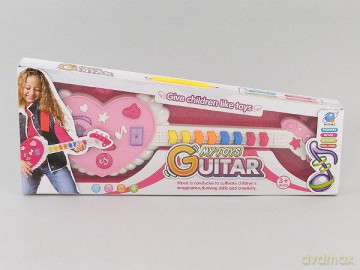 Gitara dla malucha światło dźwięk