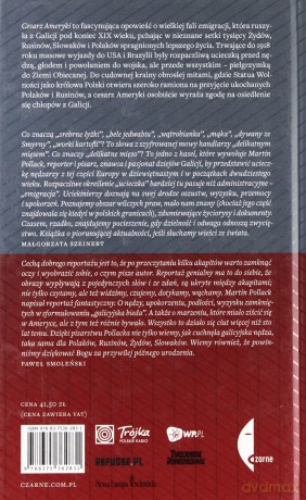 Cesarz Ameryki. Wielka ucieczka z Galicji - Martin Pollack [KSIĄŻKA]