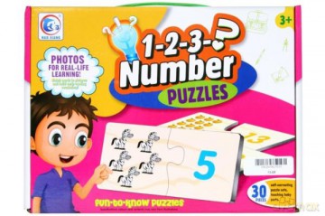 Gra puzzle liczby