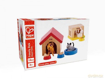 HAPE Zwierzątka domowe z akc [FIGURKA]