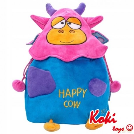 Happy Cow plecak niebieski