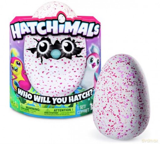 Hatchimals Jajko Pingwiniak brokatowy