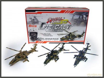 Helikopter wojskowy światło dźwięk