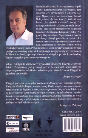 Mężczyzna o Twarzy Mordercy - Matti Rönkä [KSIĄŻKA]