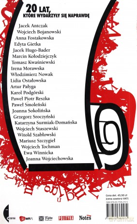 20 Lat Nowej Polski w Reportażach Według Mariusza Szczygła - Mariusz Szczygieł [KSIĄŻKA]