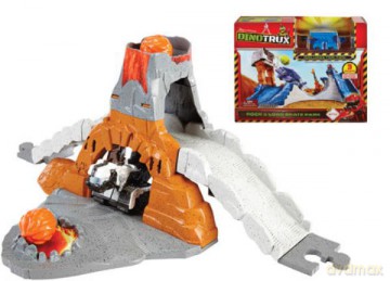Hot Wheels DINOTRUX Rampa do wyskoków zestaw