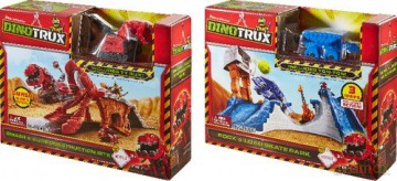 Hot Wheels DINOTRUX Rampa do wyskoków zestaw