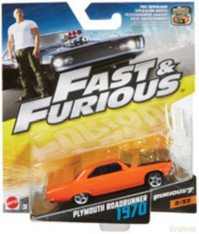 Hot Wheels Samochodzik Szybcy i Wściekli