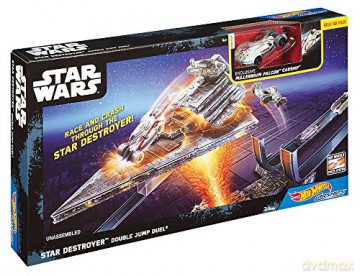 Hot Wheels SW Autostatki zestaw