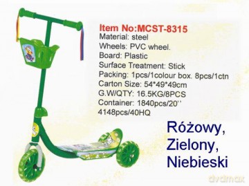 Hulajnoga trójkołowa