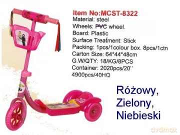 Hulajnoga trójkołowa