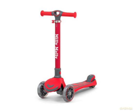 Hulajnoga trójkołowa Scooter Boogie czerwona