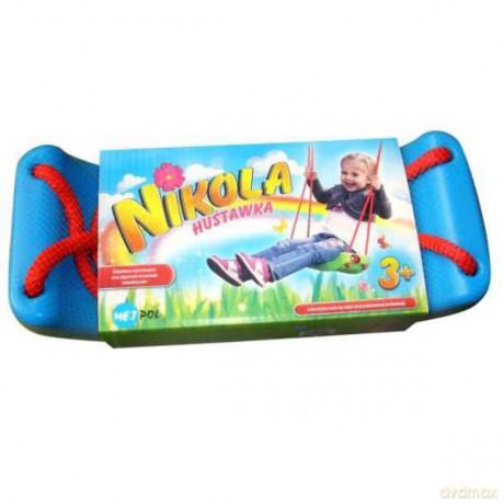 Huśtawka NIKOLA plastikowa deska (wysyłka losowa)