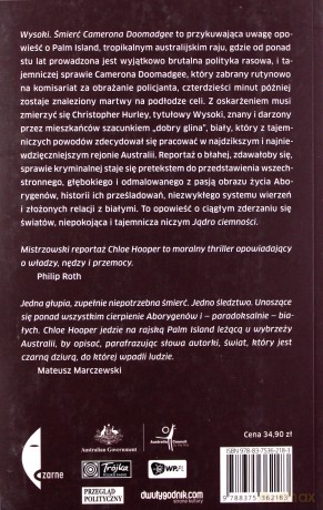 Wysoki. Śmierć Camerona Doomadgee - Hooper Chloe [KSIĄŻKA]