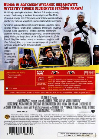 Akademia policyjna 7. Moskiewska misja [DVD]