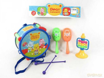 Instrumenty muzyczne w worku