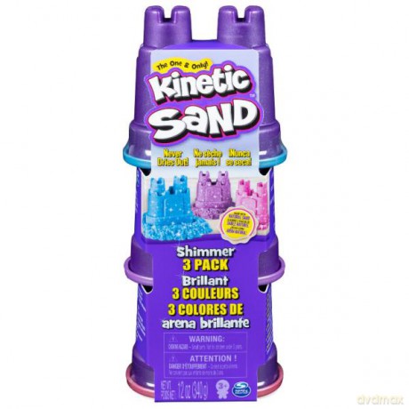 Kinetic Sand Błyszczący zestaw