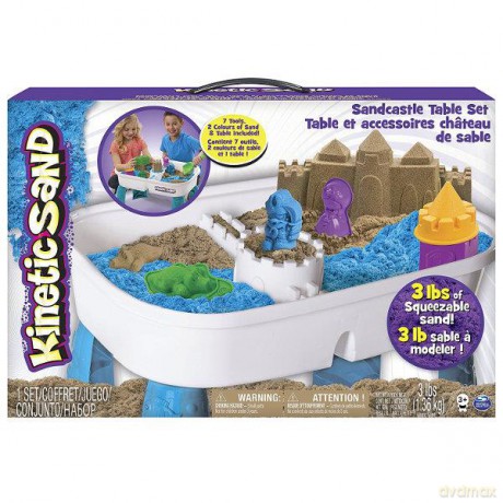 Kinetic Sand Stolik z foremkami
