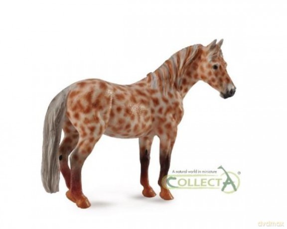 Klacz British Spotted Pony maści kasztan leopard [FIGURKA]