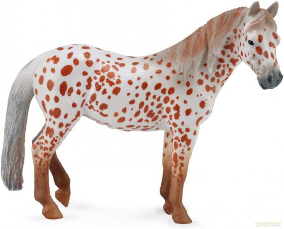 Klacz British Spotted Pony maści kasztan leopard [FIGURKA]