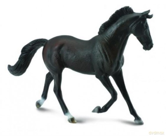 Klacz Thoroughbred maści czarnej [FIGURKA]