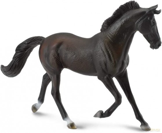 Klacz Thoroughbred maści czarnej [FIGURKA]