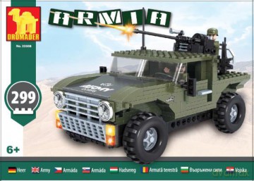 Klocki armia Samochód terenowy [KLOCKI]