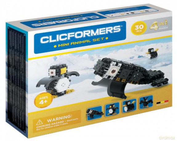 Klocki CLICFORMERS Arktyczne zwierzęta [KLOCKI]