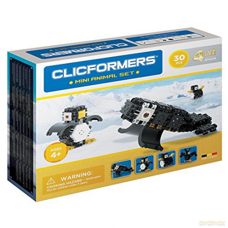 Klocki CLICFORMERS Arktyczne zwierzęta [KLOCKI]